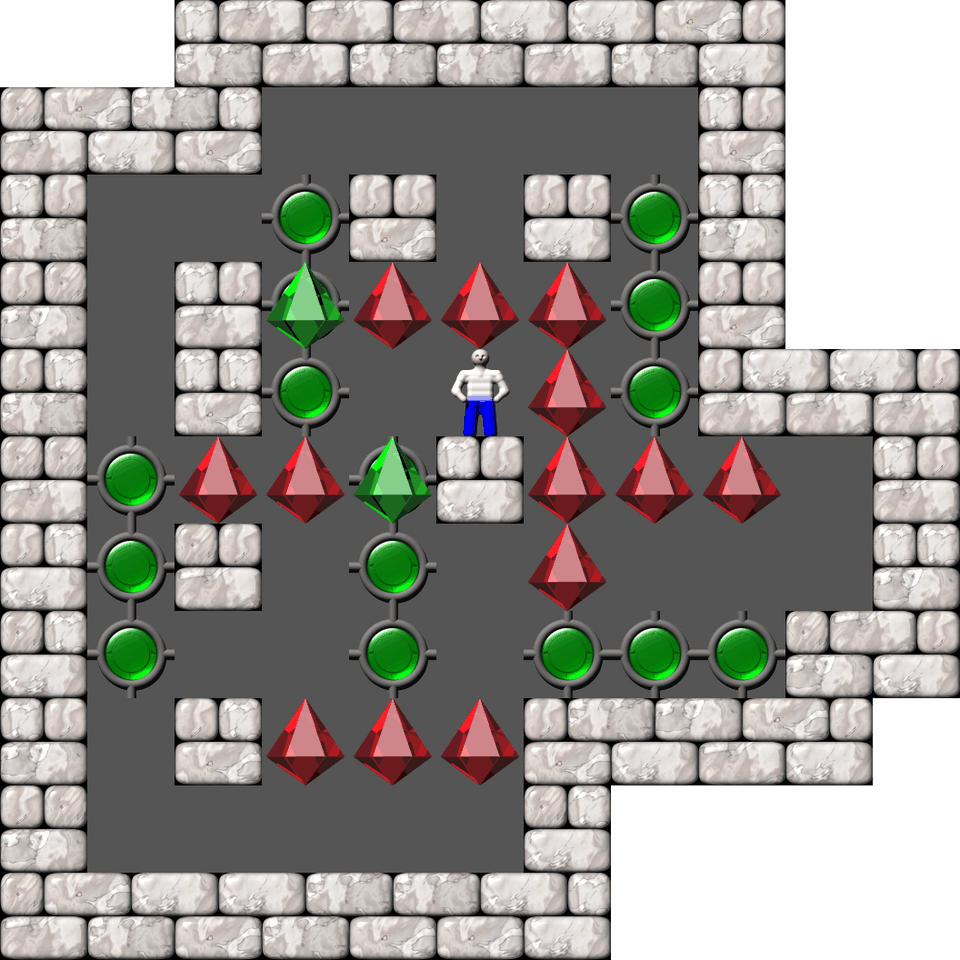 Sokoban Chrysalis Collection 5 level 34